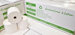 Picture of GREENLINE Thermorolle 80mm / 110m (Ø 81mm) Kern 12mm, phenolfrei !